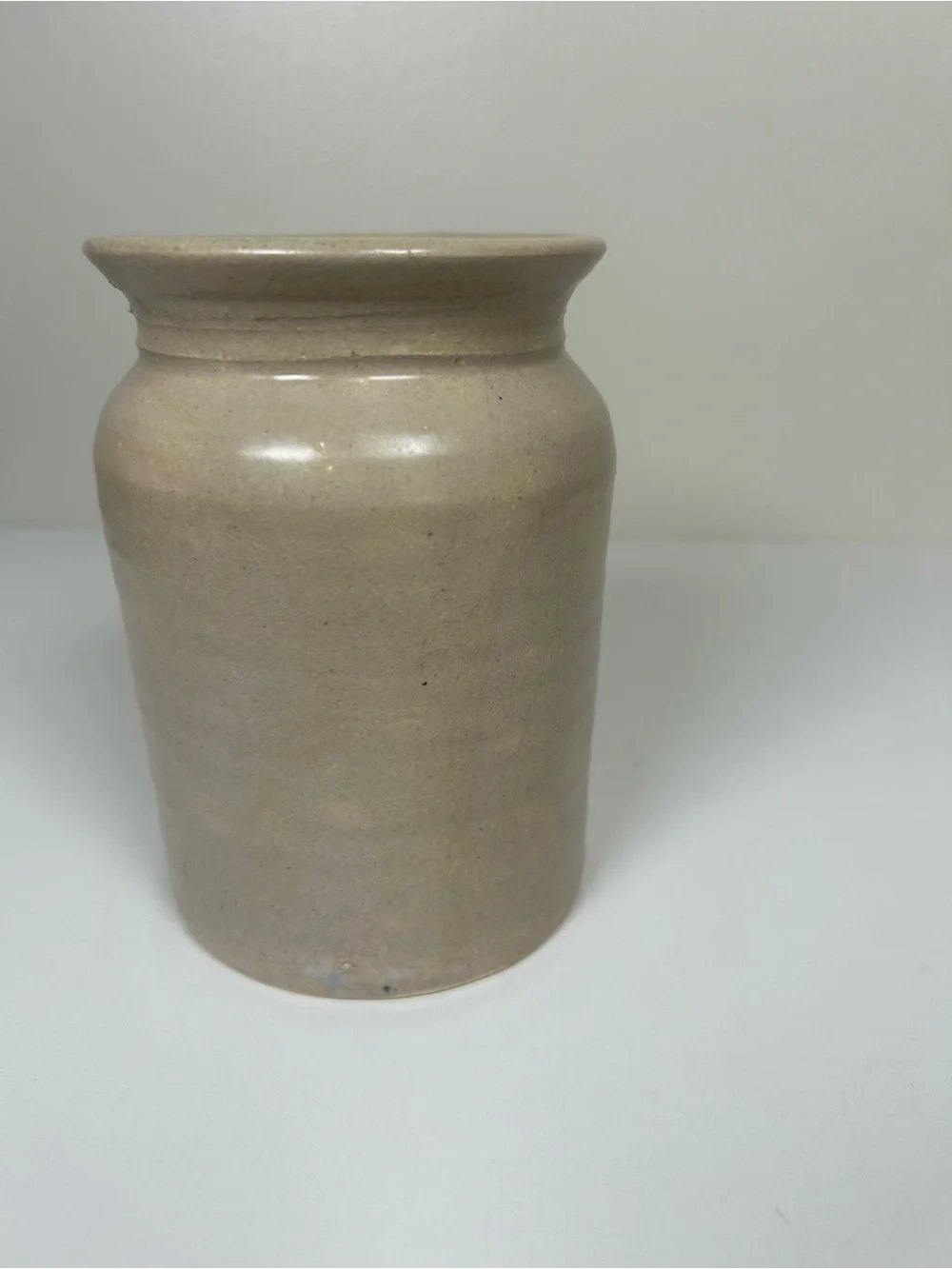 Nancy Sampson 6” Vintage 1988 Stoneware Pottery Jar Westborough Westminster Mass